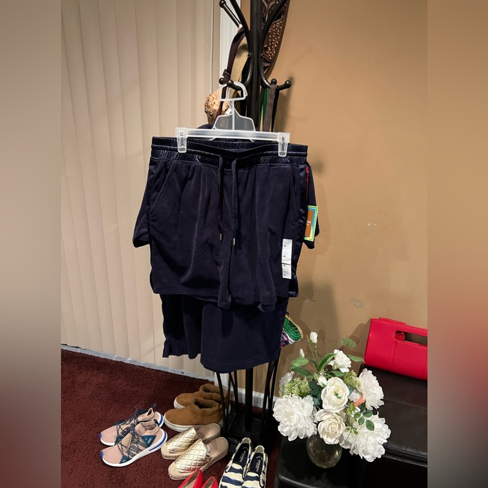 Two piece Terry cloth shorts set